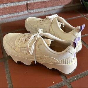 Sorel Kinetic Impact II “wonderlace” Sneakers with Lavender Details